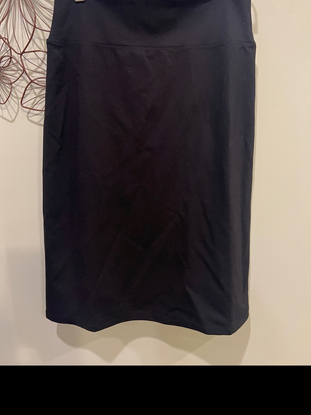 Classic Black Pencil Skirt - Sleek Professional Style